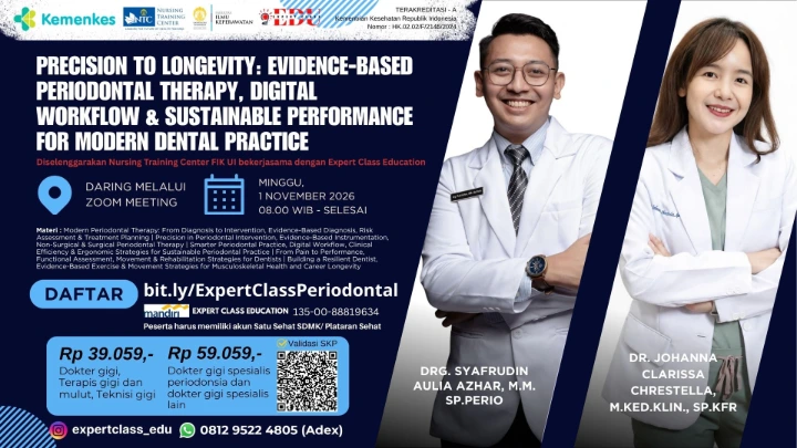 Webinar Precision to Longevity: Periodonsia & Digital Workflow