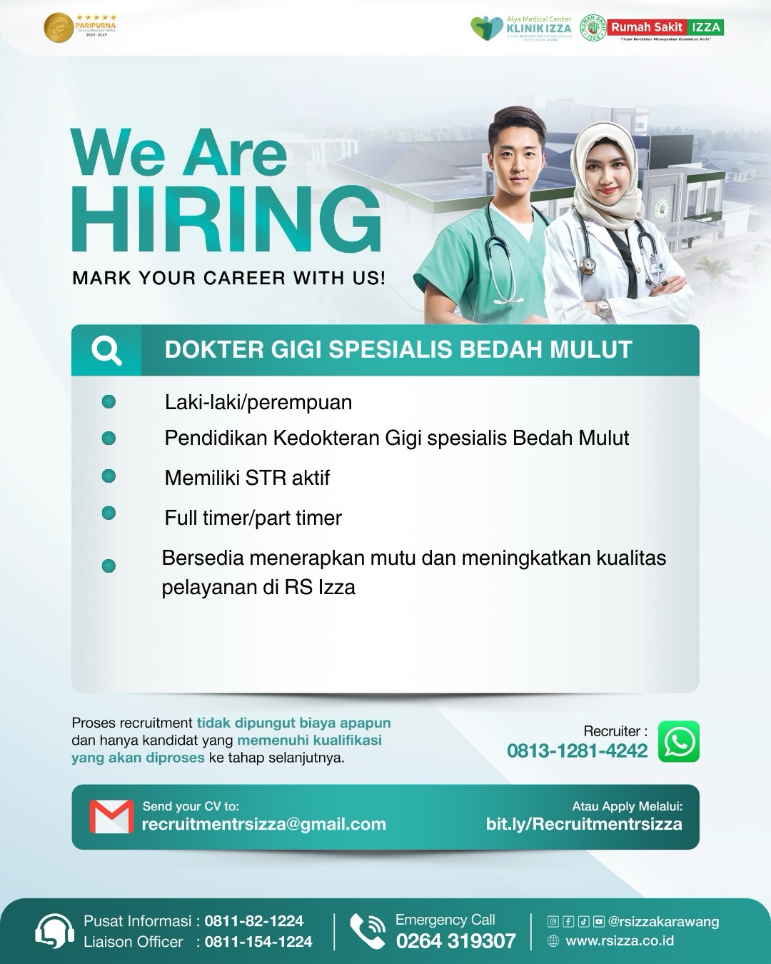 lowongan kerja dokter gigi