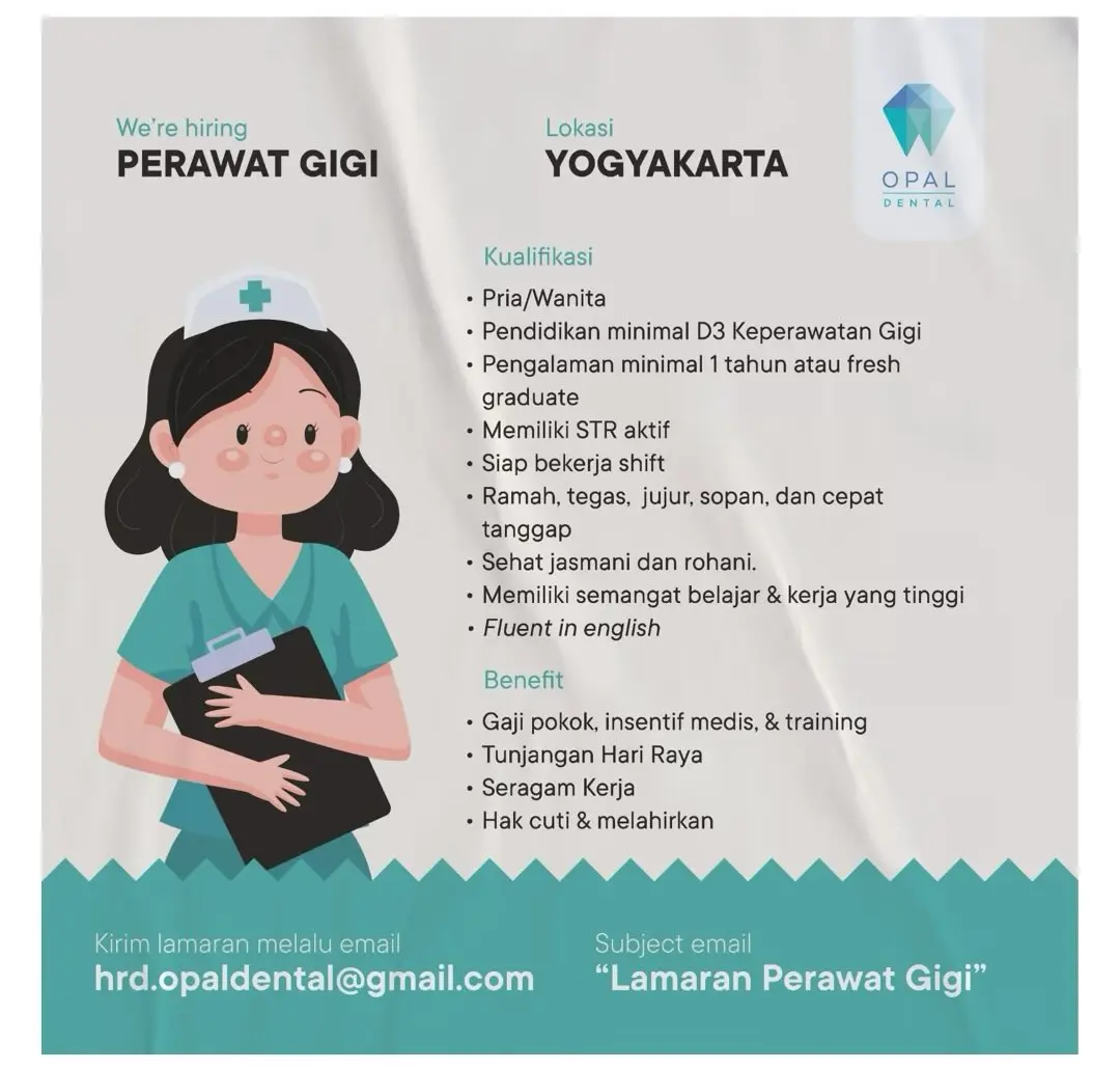 lowongan kerja perawat gigi