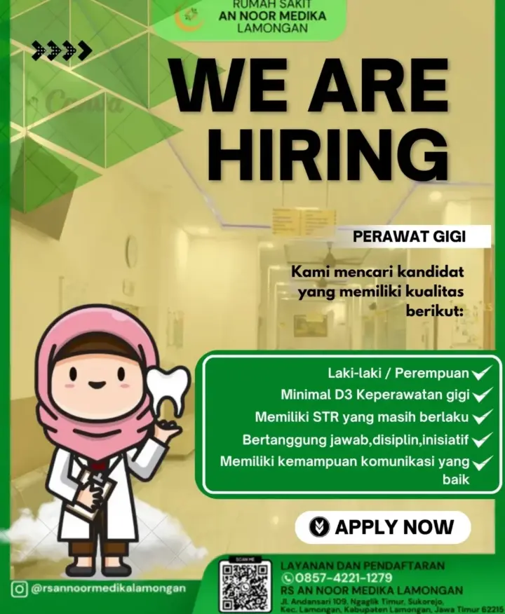 Lowongan Kerja Perawat Gigi Lamongan 2026