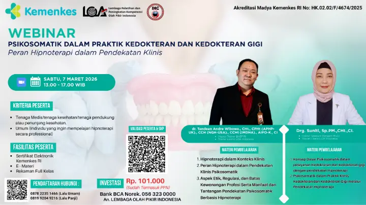 Psikosomatik dalam Praktik Kedokteran dan Kedokteran Gigi