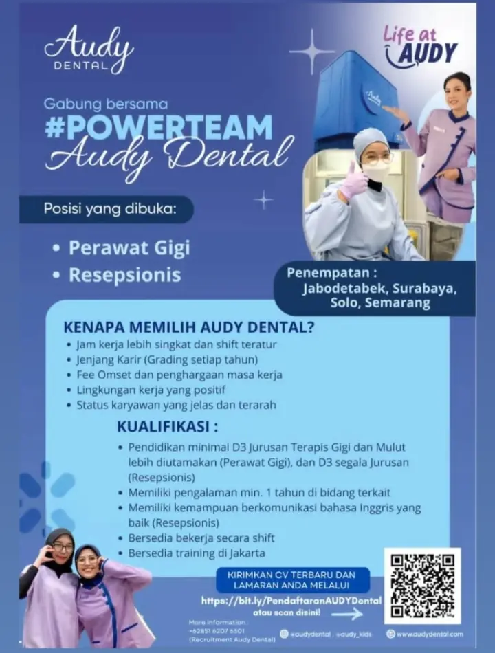 Lowongan Kerja Perawat Gigi Jakarta 2026