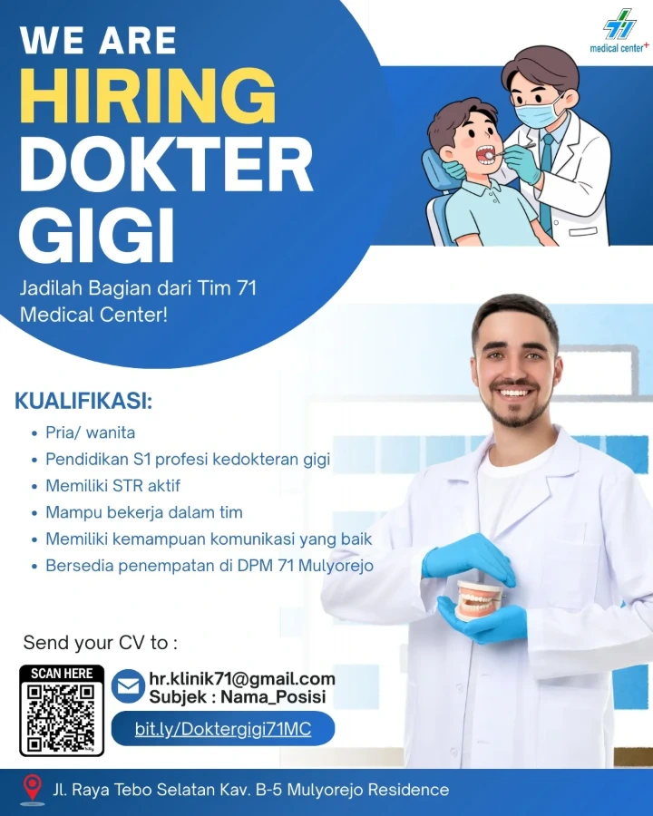 Lowongan Kerja Dokter Gigi Malang 2026