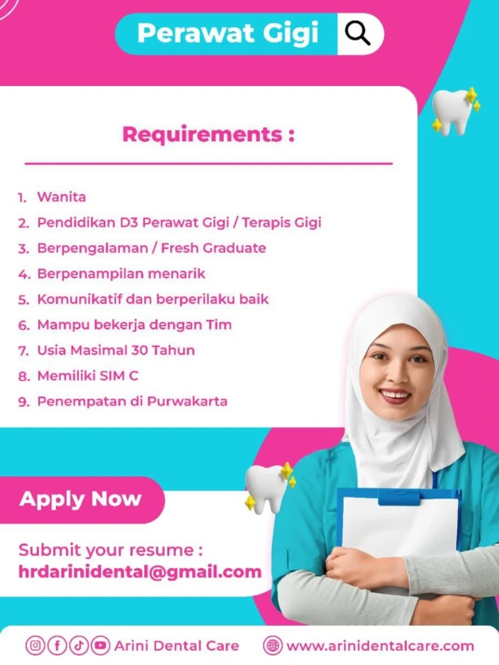 Lowongan Kerja Perawat Gigi Karawang 2026