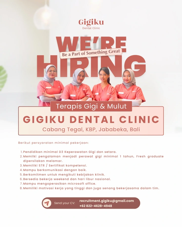 Lowongan Kerja Terapis Gigi dan Mulut Bali 2026