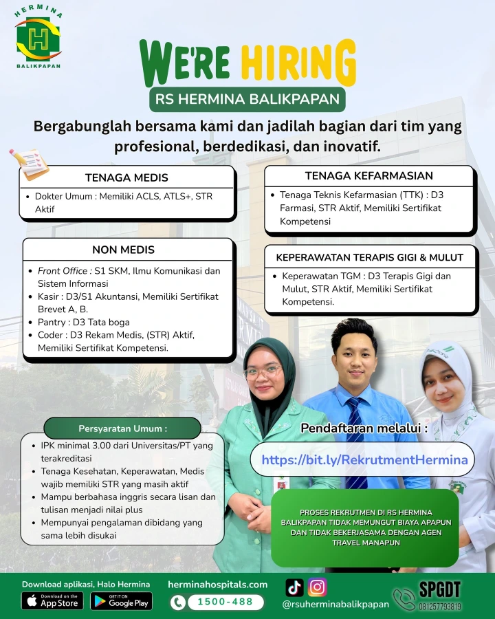 Lowongan Kerja Terapis Gigi dan Mulut Balikpapan 2026