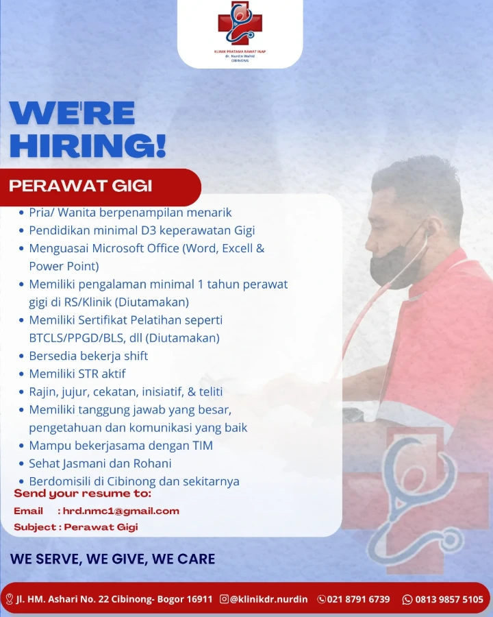 Lowongan Kerja Perawat Gigi Bogor 2026