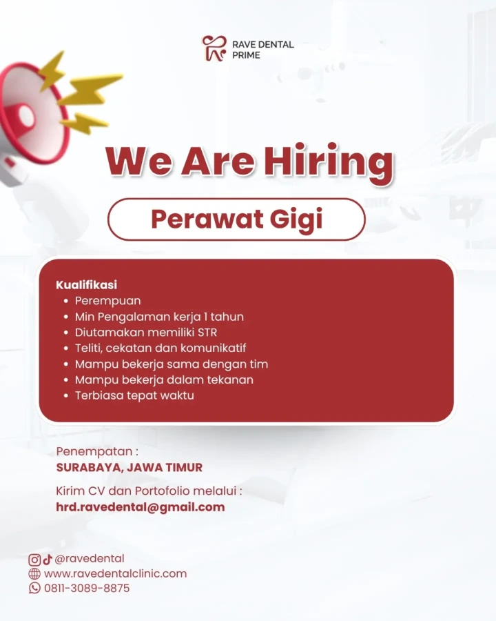 Lowongan Kerja Perawat Gigi Surabaya 2026