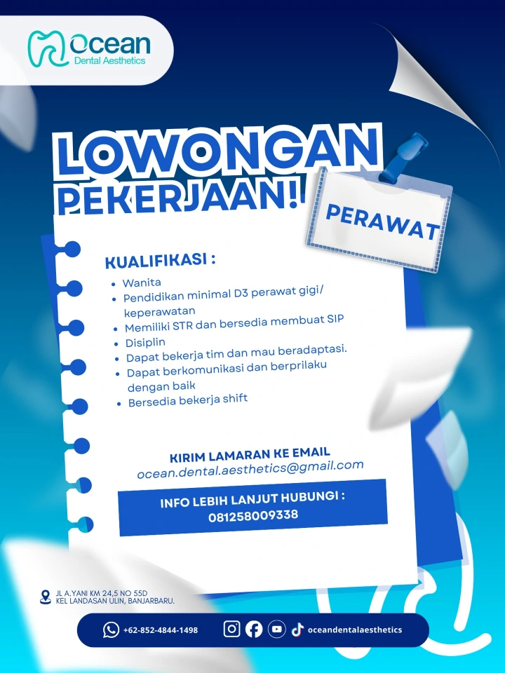 Lowongan Kerja Perawat Gigi Kalimatan Selatan 2026