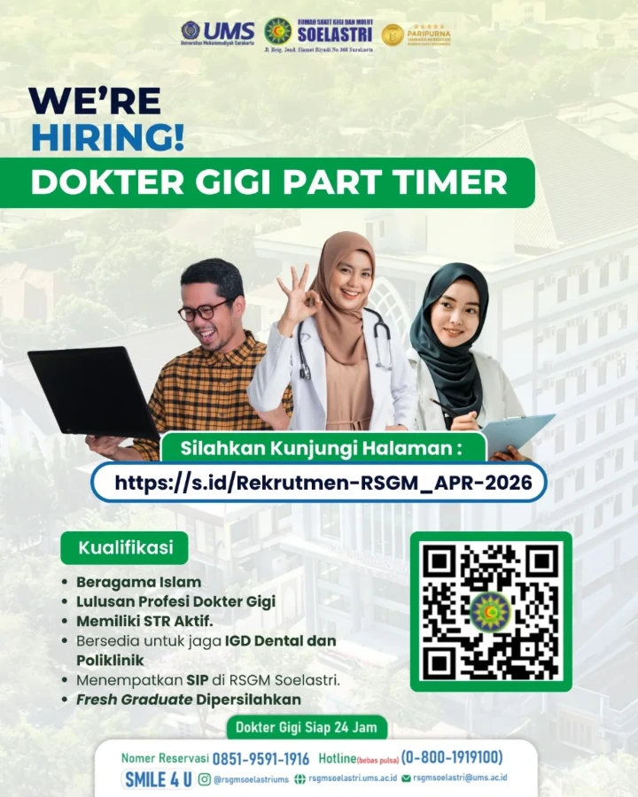 Lowongan Kerja Dokter Gigi Solo 2026