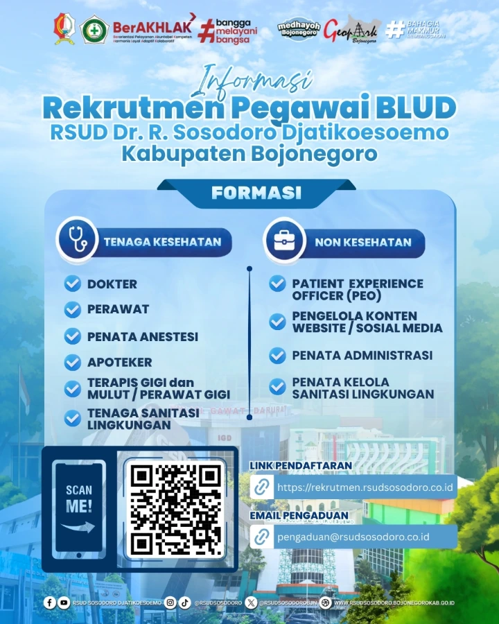 Lowongan Kerja Terapis Gigi &amp; Mulut Bojonegoro 2026