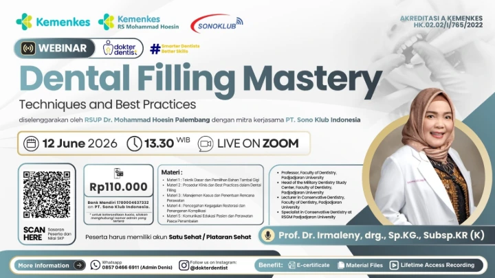 Webinar Dental Filling Mastery: Techniques and Best Practices