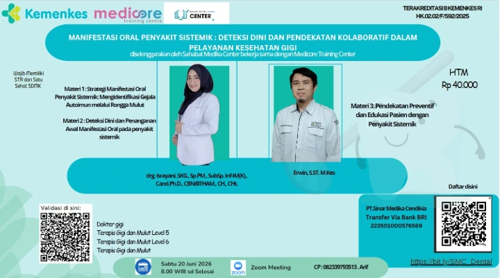 Webinar Manifestasi Oral Penyakit Sistemik