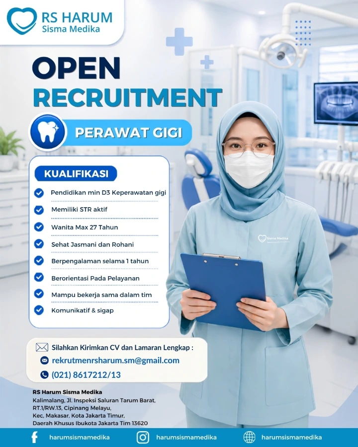 Lowongan Kerja Perawat Gigi Jakarta 2026