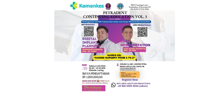 Petradent Continuing Education Vol. 3 “Dental CBCT Study Club” 2026