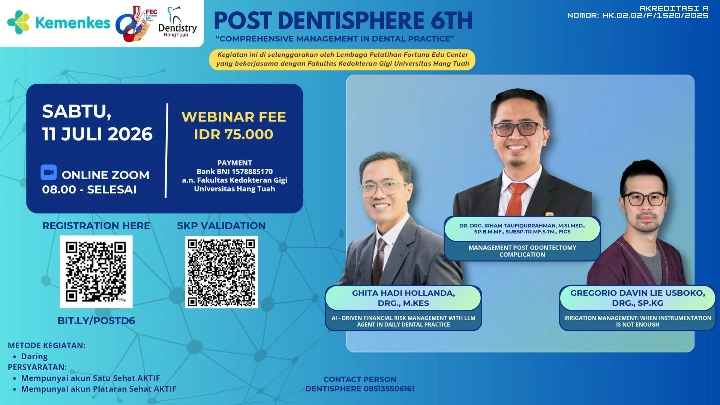 Webinar Nasional Post Dentisphere 6th 