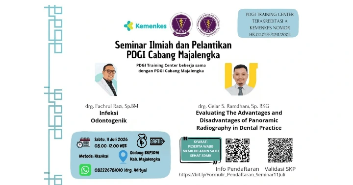 Seminar Ilmiah dan Pelantikan PDGI Cabang Majalengka