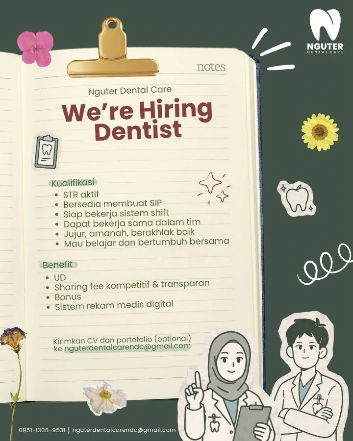 Lowongan Kerja Dokter Gigi Sukoharjo 2026