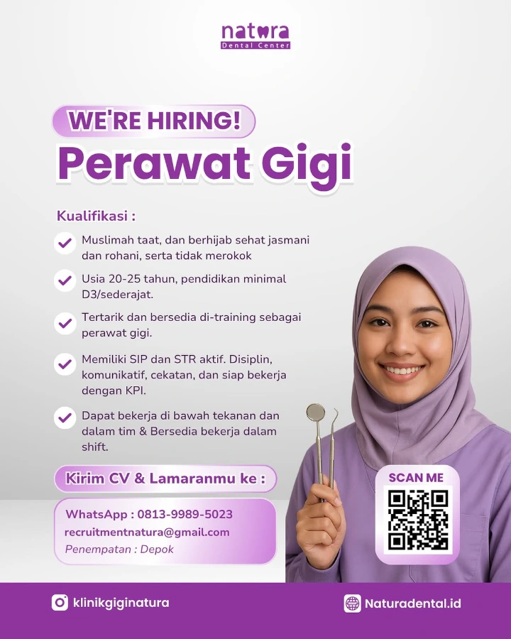 Lowongan Kerja Perawat Gigi Depok 2026
