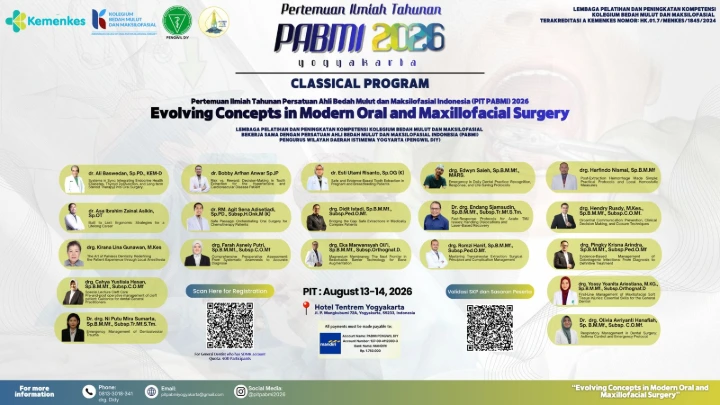 PIT PABMI 2026 : Evolving Concepts in Modern Oral and Maxillofacial Surgery