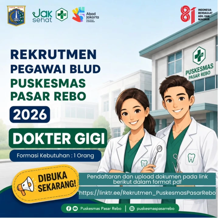 Lowongan Kerja Dokter Gigi Jakarta 2026
