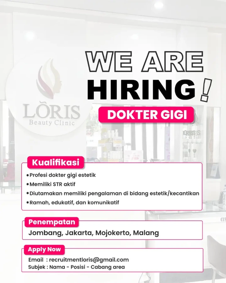 Lowongan Kerja Dokter Gigi Jombang 2026
