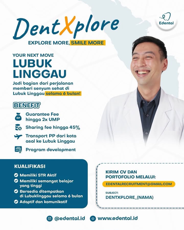 Lowongan Kerja Dokter Gigi Lubuk Linggau 2026