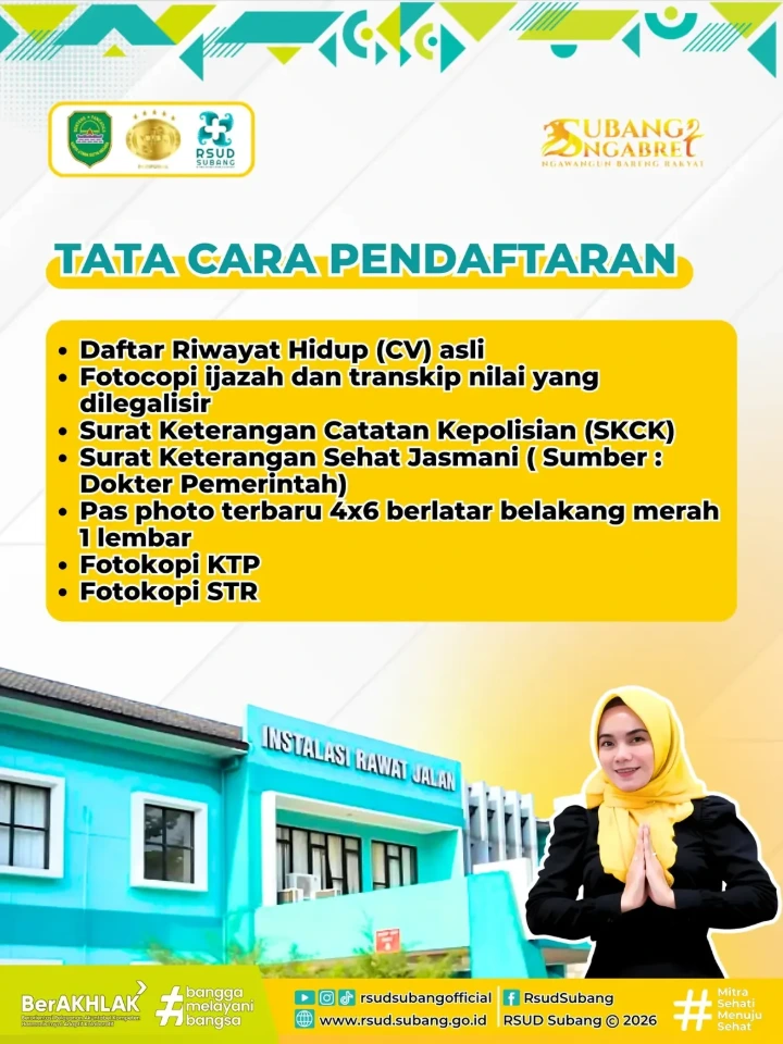 Lowongan Kerja Ahli Terapis Gigi dan Mulut Subang 2026