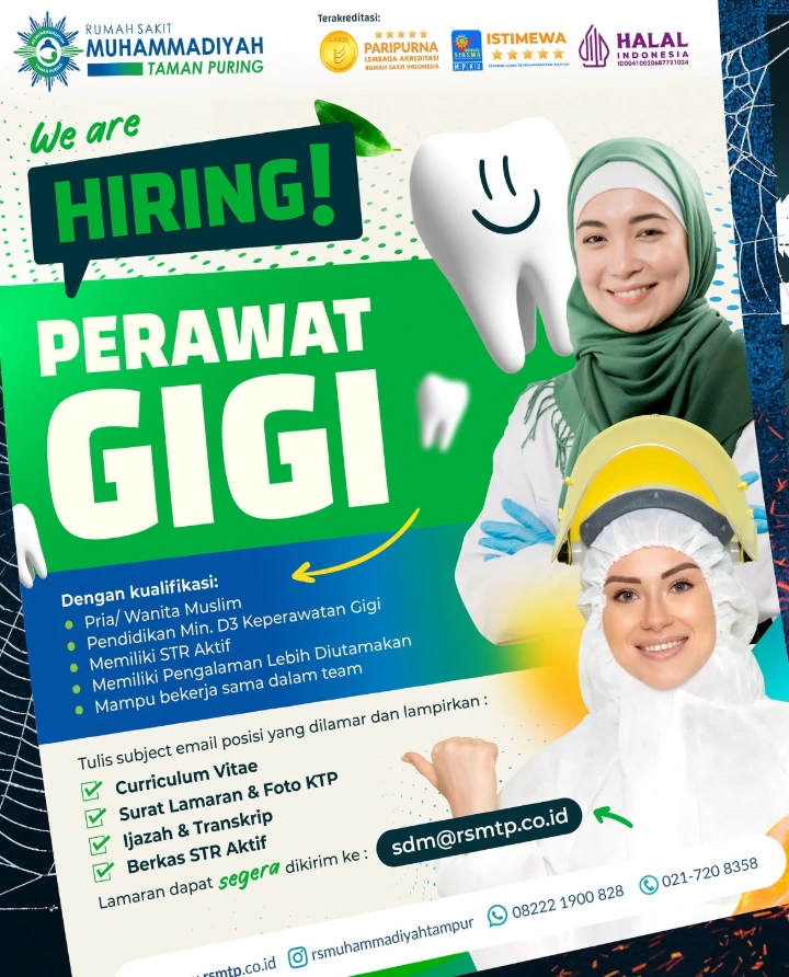 Lowongan Kerja Perawat Gigi Jakarta 2026