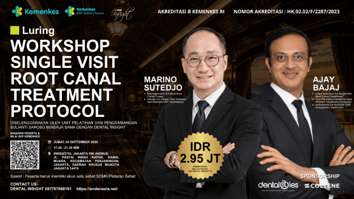 Workshop Single Visit Root Canal Treatment Protocol