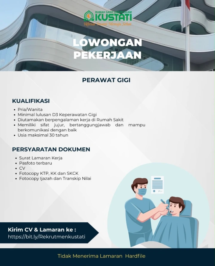Lowongan Kerja Perawat Gigi Solo 2026