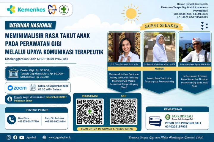 Komunikasi Terapeutik Kecemasan Gigi Anak
