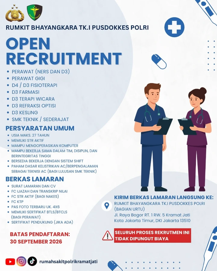 Lowongan Kerja Perawat Gigi Jakarta 2026