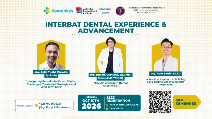 Seminar Nasional I.D.E.A. x PDGI Banyuwangi