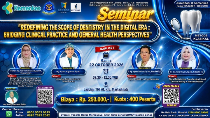 Seminar Redefining the Scope of Dentistry in the Digital Era